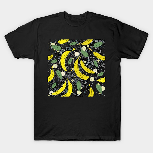 Bananas T-Shirt by KristinaStellar 